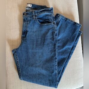 Abercrombie & Fitch Curve Love Mid Rise Baggy